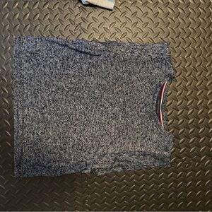 Tommy Hilfiger Blue Textured T-Shirt